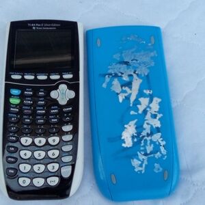 TI-84 Plus Silver Edition Graphing Calculator